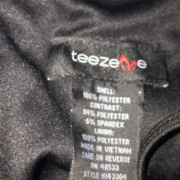 High-Low Black/white/Red Dress - Size 5/6 - Picture 6 of 6